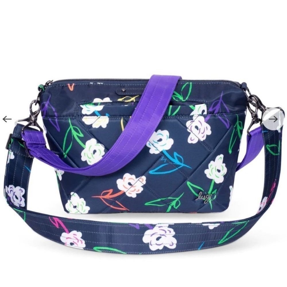 Lug FLare 2 Crossbody Bag Bright Floral NWT